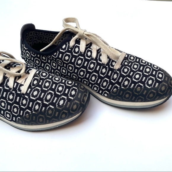 Paul Sperry Womens Lace Up Black & White Sneaker Size 8 - Picture 8 of 16